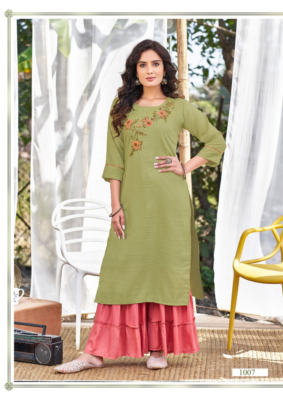 Parra Parnika 1 Fancy Wear Designer Latest Kurti Collection